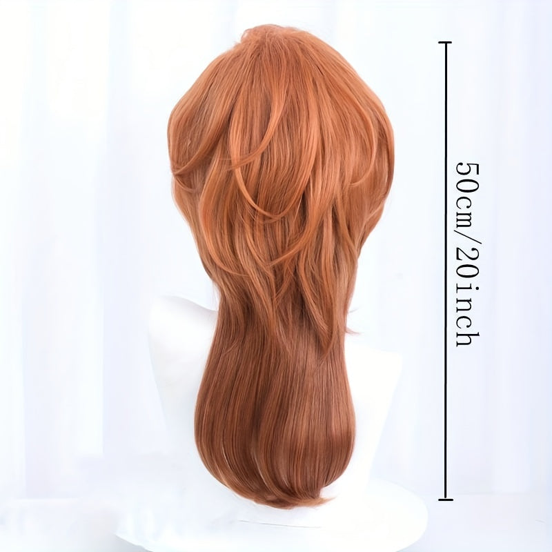 Anime Cosplay Men's Mid Length Wig