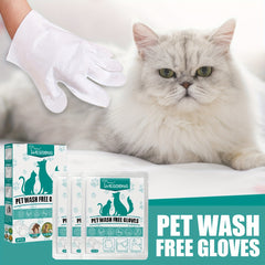 Deodorizing Pet Cleaning Gloves for Dry and Wet Cleaning