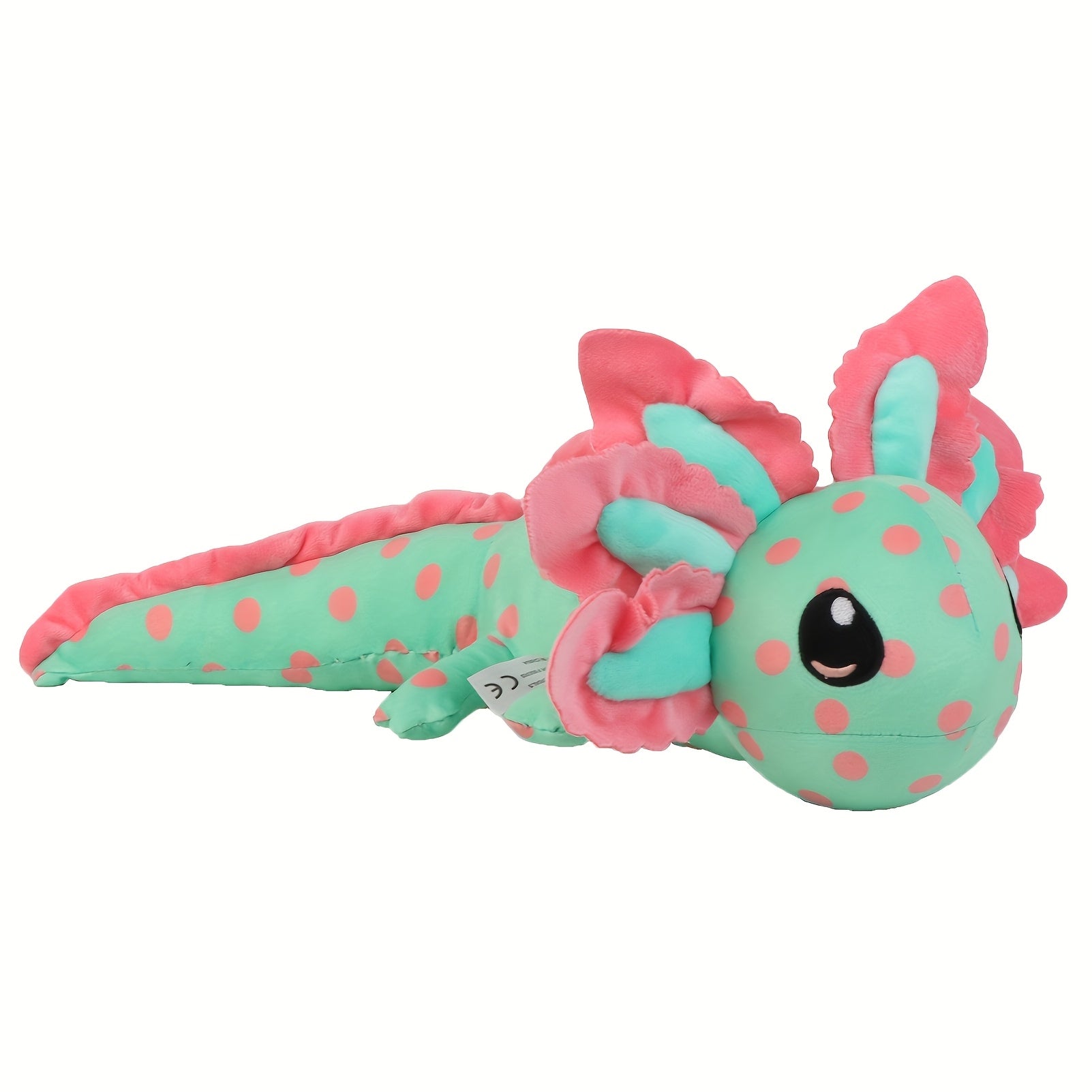 17in Axolotl Plush Toy Soft Stuffed Animal Doll Vibrant Colors Durable
