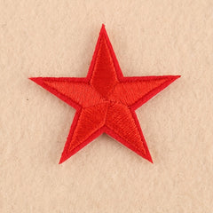 10pcs Star Embroidered Iron On Patch for Clothing Jacket Jeans Backpack Hat