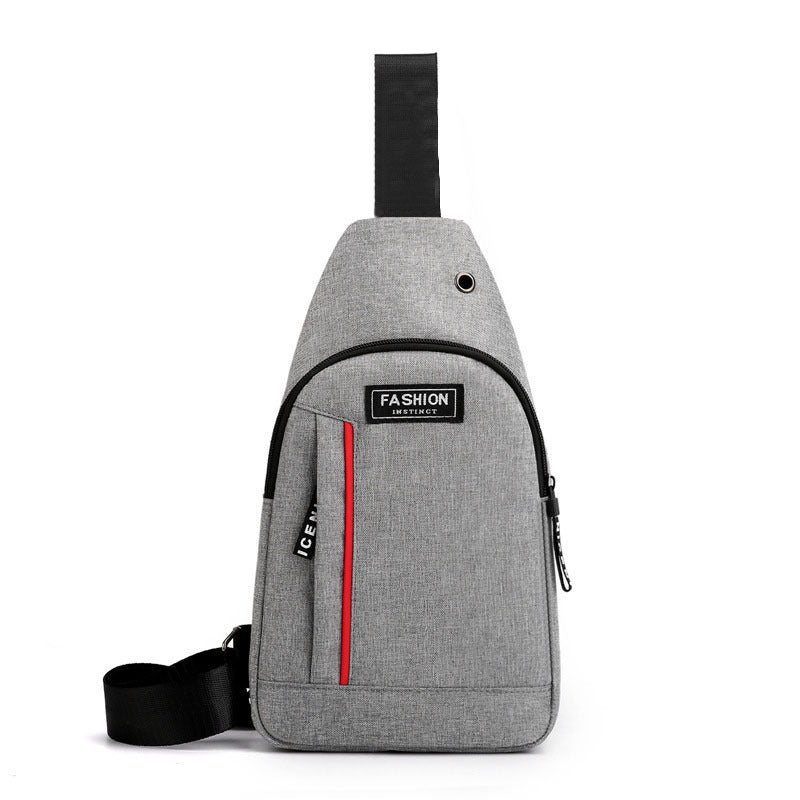 Men's Chest Bag Shoulder Bag Outdoor Sports Waterproof Messenger Bag