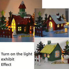 DIY Gift Cookie House Making Material Pack Christmas Tree Decoration