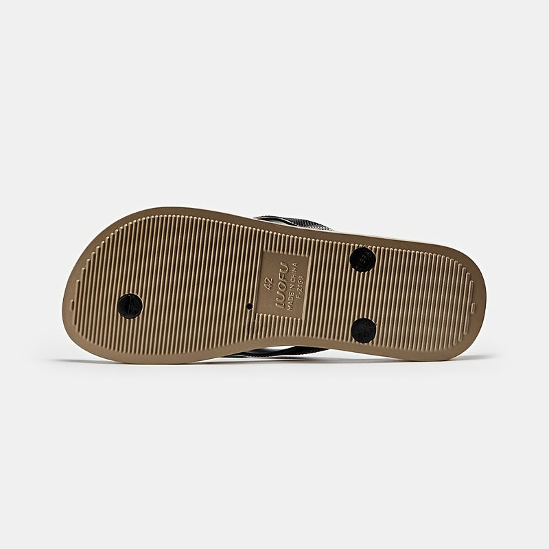LUOFU Men's Flip Flops Lightweight Non-slip Thong Sandals