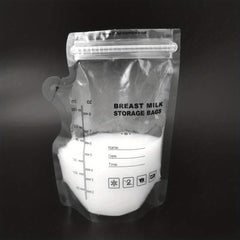 30Pcs Pack 6.8oz Breast Milk Storage Bags High & Safe