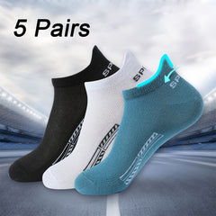 5 Pairs Quick Drying Ankle Socks For Men/Women