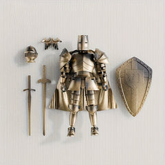 Medieval Knight Model Figure with Weapon Accessories Shield & Helmet