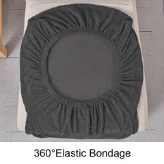 Waterproof Jacquard Dining Chair Slipcover Stretch Chair Cover