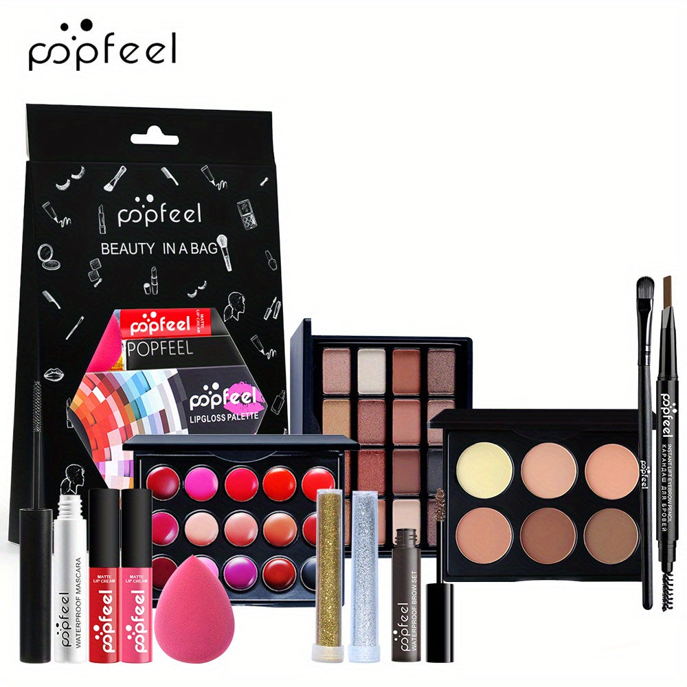 Complete Makeup Set with Eyeshadow Palette & More