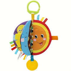 Rattle Ring Paper Car Hanging Cloth Book for Baby