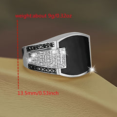 Men's Hip Hop Business Cuban Ring