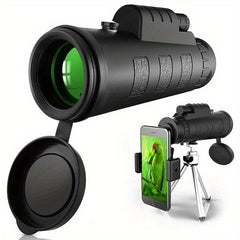 10x42 Binoculars for Hiking Camping & Wildlife Viewing with Mobile Phone Holder