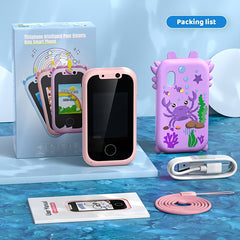 Jerzens Purple Frog Phone Case Double Camera Touchscreen