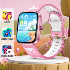 LIGE Kids Smart Watch Touch Screen USB Camera Music