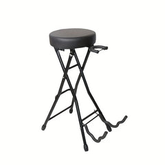 Retro Guitar Stand Stool Bracket Bass Musical Instrument Chair