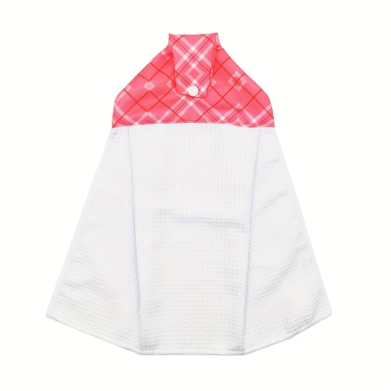 Sublimation Blank Towels Dress Shape Kitchen Towels Double Sides Printing