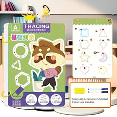 Magic Education Workbook for Numbers, Letters & Drawing Skills
