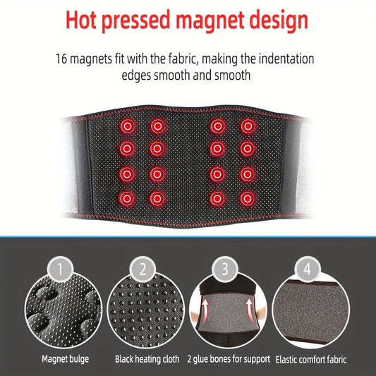 Magnetic Waist Band Elastic Sports Warming Belt