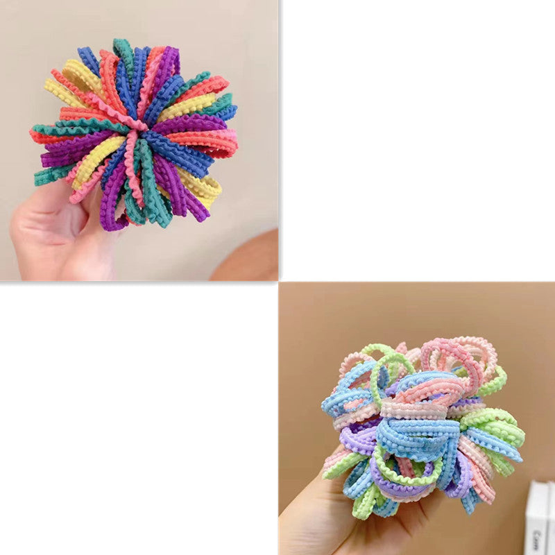 Colorful Hair Ties Hair Bands Set for Baby Girls