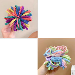 Colorful Hair Ties Hair Bands Set for Baby Girls