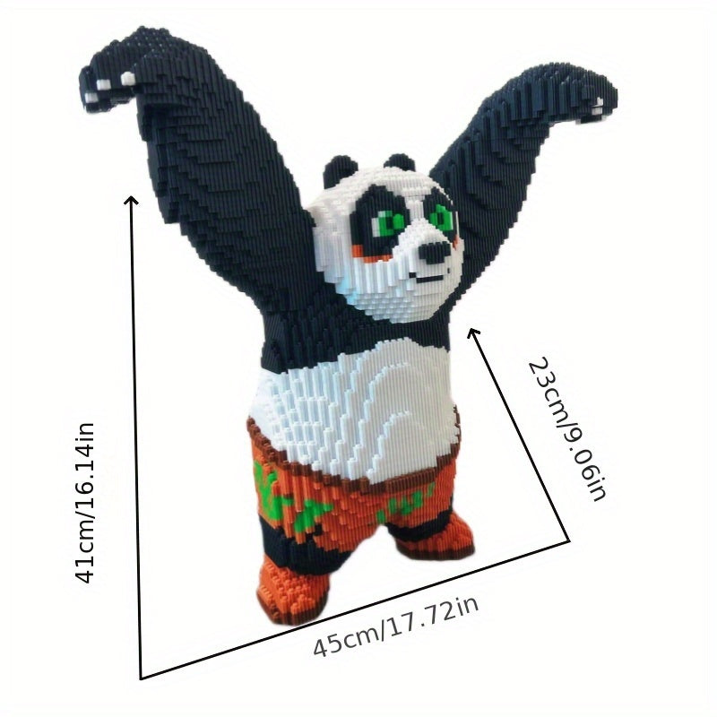 Giant Panda Building Blocks 3D Puzzle DIY Toy for Adults