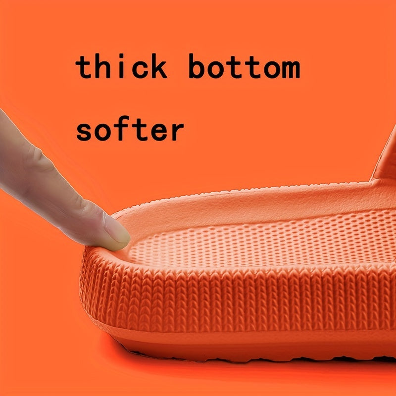 Men's Non slip Slides Platform Slippers