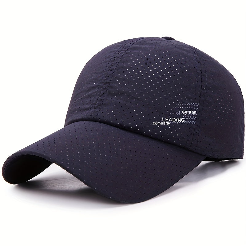 Men's Outdoor Sunshade Peaked Cap Quick Dry Baseball Cap