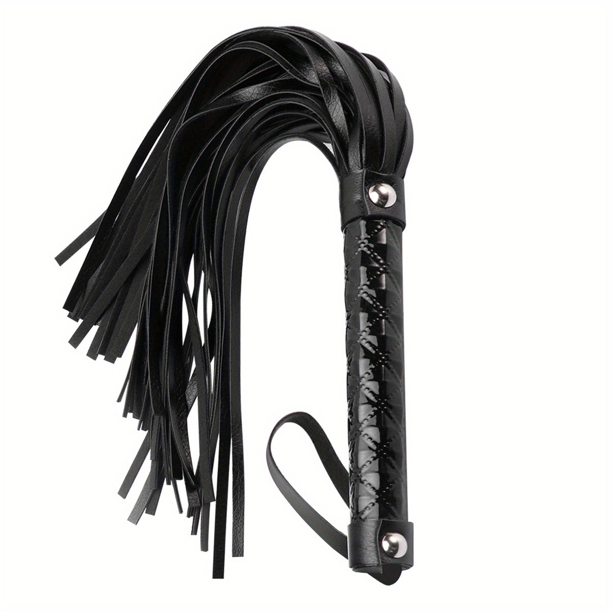 Leather Riding Training Whip Without Sliding