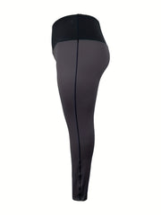  Colorblock High Rise Skinny Leggings