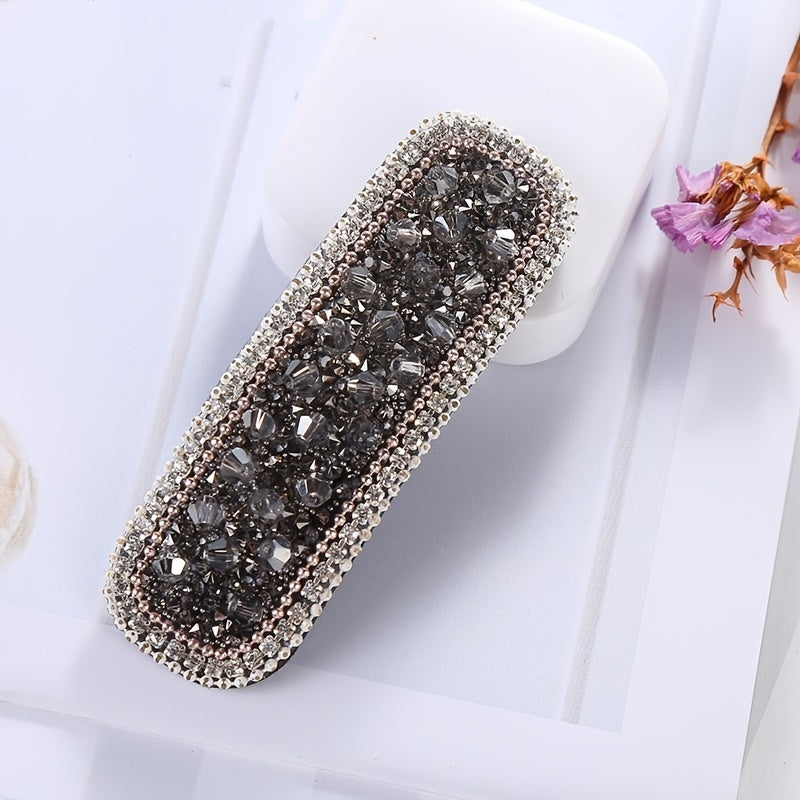Glitter Rhinestone Hair Clips For Women Hair Barrettes Hair Clip For Women