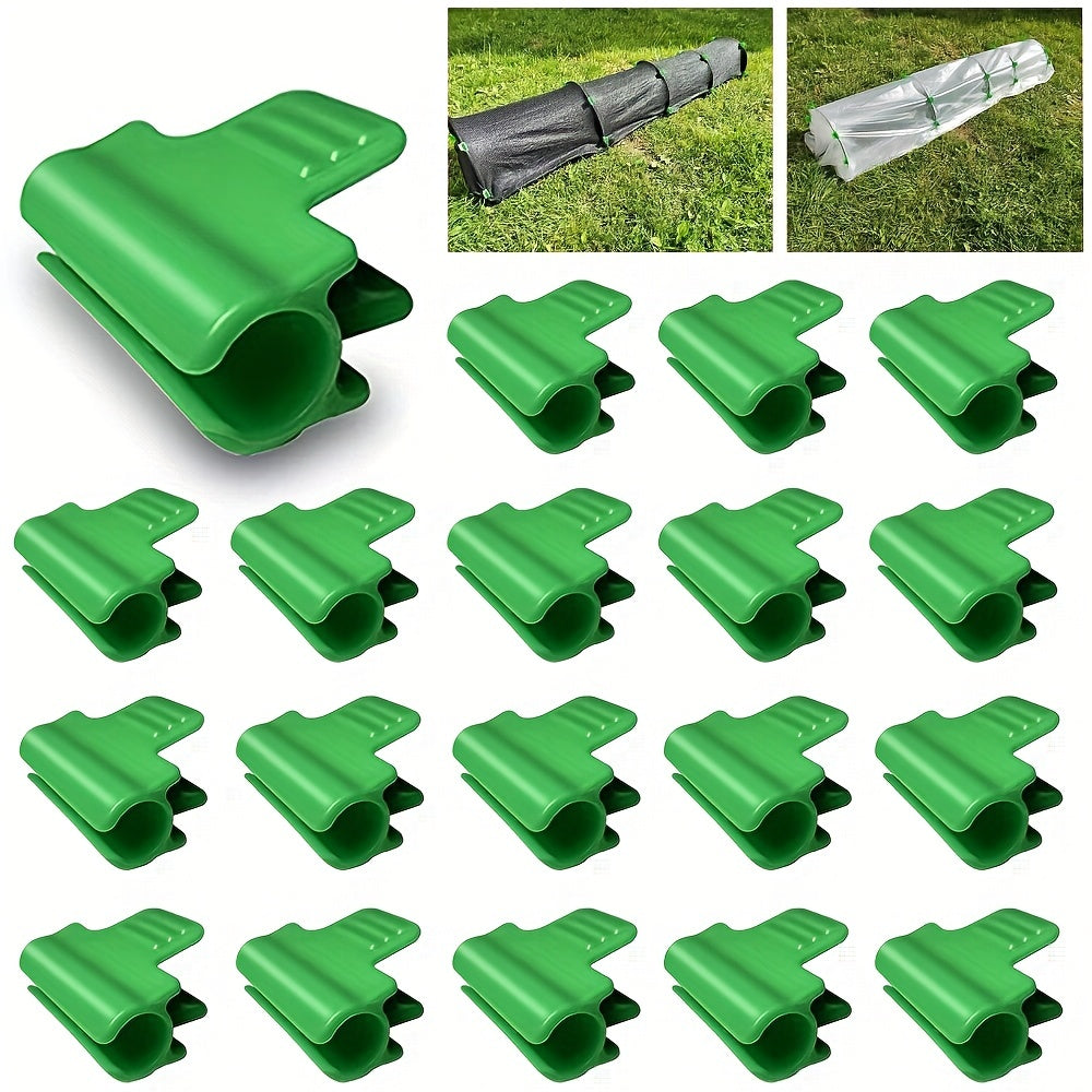 30 Greenhouse Clamps for Garden Support Frame Grow Tunnel Plant Cover