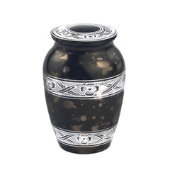 Colorful Cremation Urn Flower Stripe Pet Keepsake