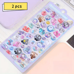3D Embossed Stickers for DIY Crafts and Scrapbooking