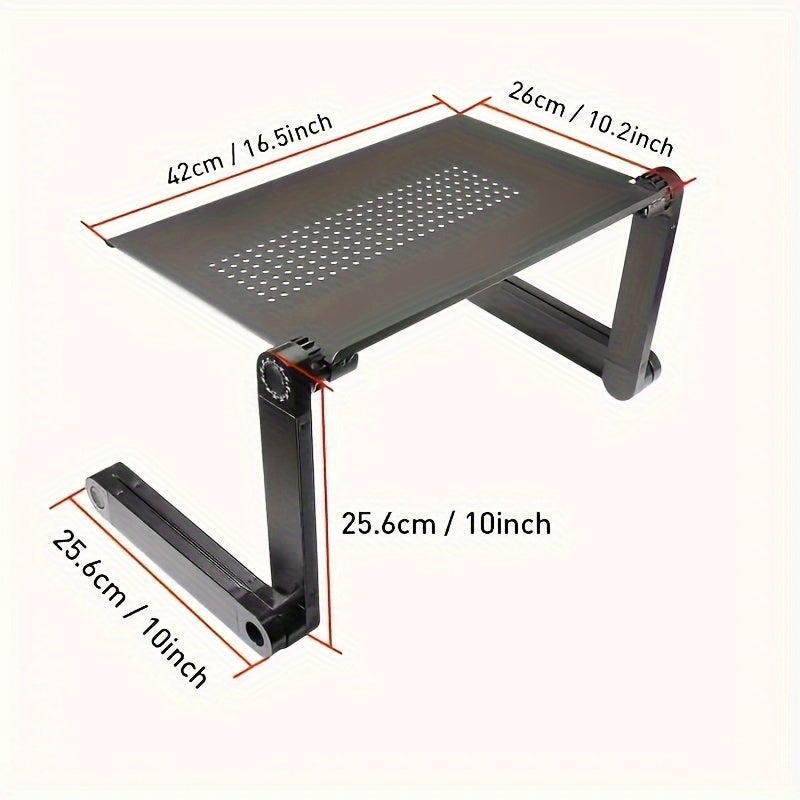 Portable Foldable Computer Desk Lazy Laptop Bed Desk Reclining Stand