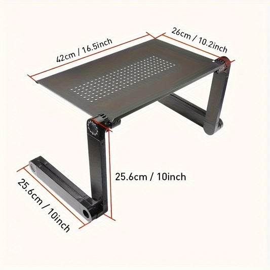 Portable Foldable Computer Desk Lazy Laptop Bed Desk Reclining Stand