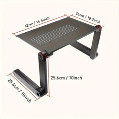 Portable Foldable Computer Desk Lazy Laptop Bed Desk Reclining Stand
