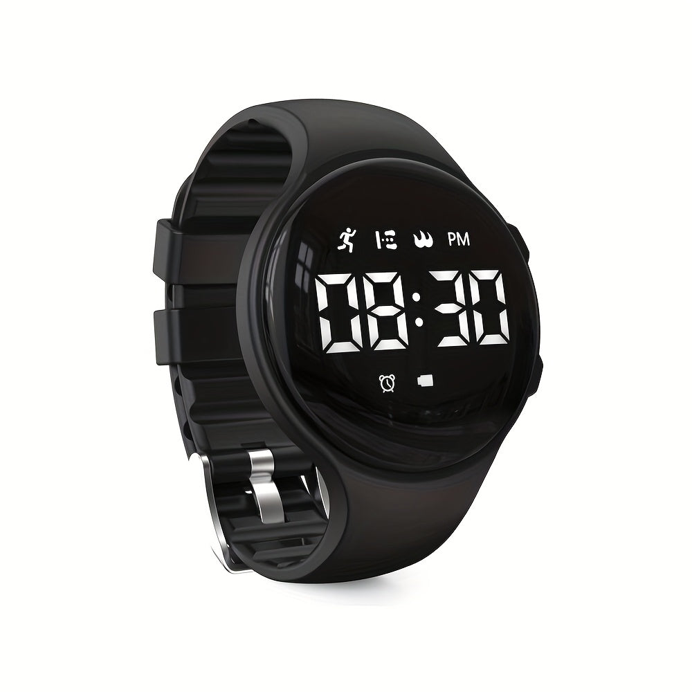 Kids LED Fitness Tracker Watch Non Wireless Digital Pedometer Waterproof
