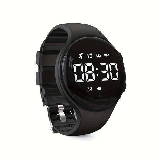 Kids LED Fitness Tracker Watch Non Wireless Digital Pedometer Waterproof