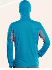 Men's Sun Protective Jacket Light Breathable UV Protection Quick Dry