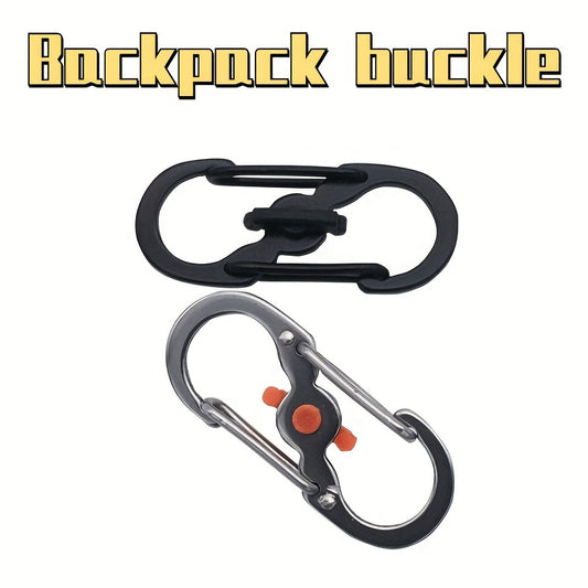 Stainless Steel 8 Figure S Buckle Lock Key Chain Anti-theft Clasp