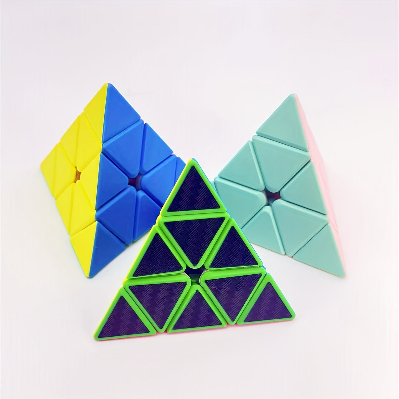 Smooth Speed Pyramid Cube High Smooth Speed Pyramid Cube 3x3 Triangle Puzzle Toy