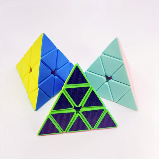 Smooth Speed Pyramid Cube High Smooth Speed Pyramid Cube 3x3 Triangle Puzzle Toy