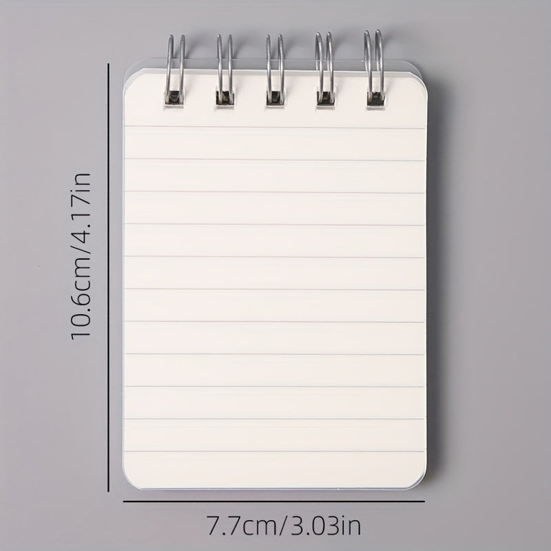 A7 Top Flip Coil Book Waterproof Cover Mini Notepad Portable Grid