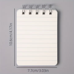 A7 Top Flip Coil Book Waterproof Cover Mini Notepad Portable Grid