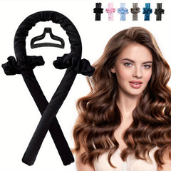 Heatless Curling Rod Headband For Long Hair Lazy Hair Curler