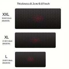 Anime Geometric Large Mouse Pad Non Slip Mousepad Office Laptop Mat