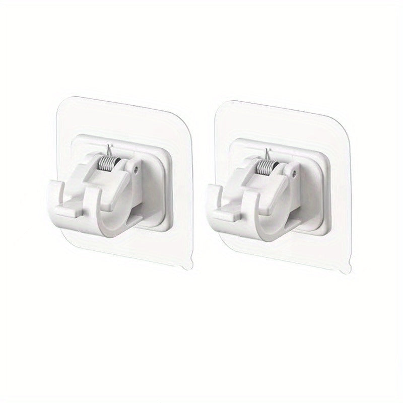 Adhesive Curtain Rod Brackets for Bathroom Hotel
