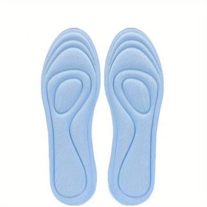 5D Massage Sports Insoles High Elastic Shock Absorption Shoe Pad Men Women