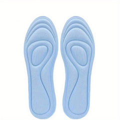 5D Massage Sports Insoles High Elastic Shock Absorption Shoe Pad Men Women