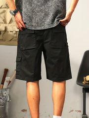 Men's Slim Fit Cargo Shorts - Summer Outdoor Workwear