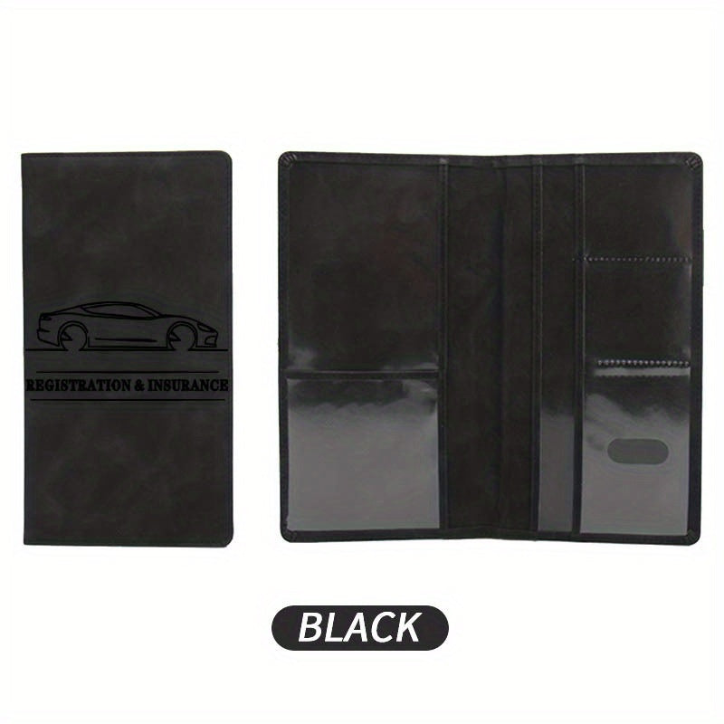 Car Registration And Insurance Clip Storage Bag